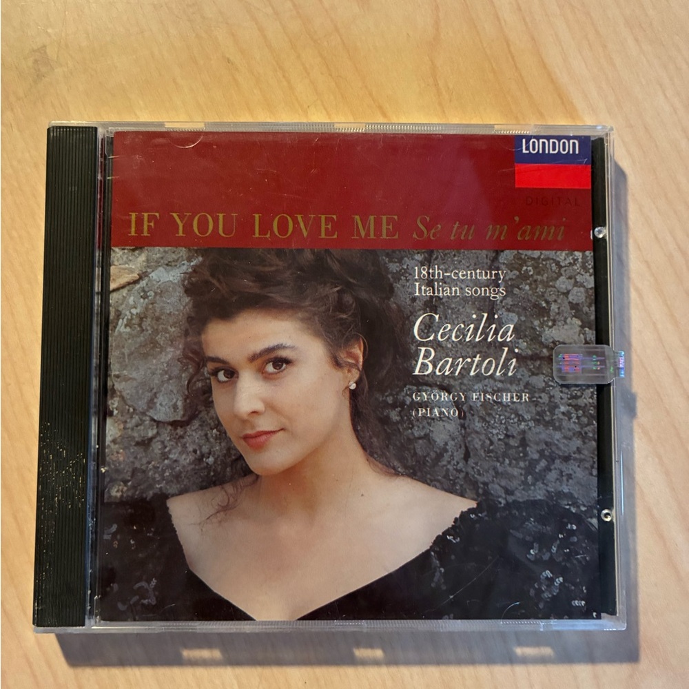 Cecilia Bartoli CD - If You Love Me